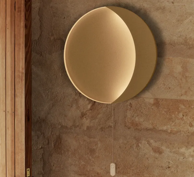 Applique murale, Neba, Cashmere, Ø45,5cm, H3cm - Ferm Living