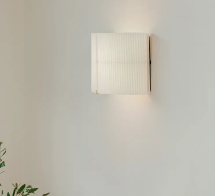 Applique murale, Nebra, blanc, L22cm, H20cm - New Works