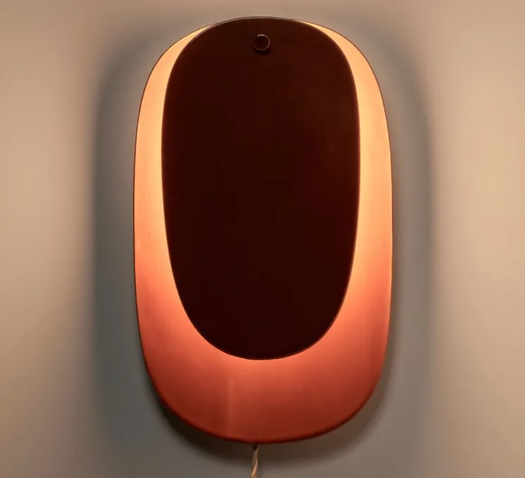 Applique murale, Nebula 04, bordeaux, L29,6cm, H38,5cm - Serax