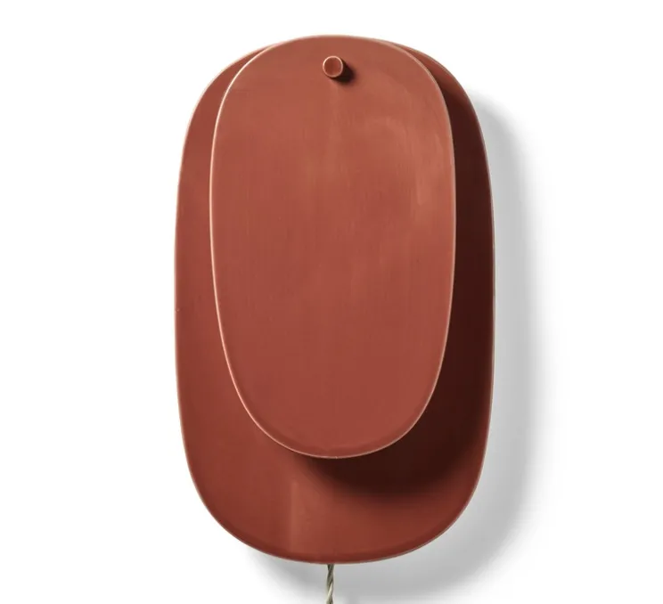 Applique murale, Nebula 04, bordeaux, L29,6cm, H38,5cm - Serax