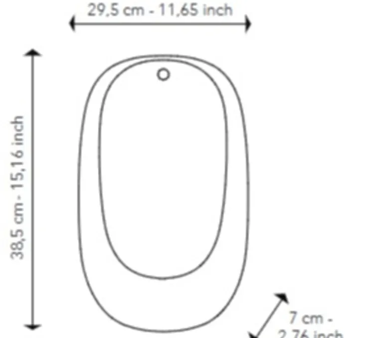 Applique murale, Nebula 04, bordeaux, L29,6cm, H38,5cm - Serax