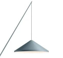 Applique murale, North, bleu ciel, LED, dim, 2700K, 1041 lm, Ø60cm, H195cm-Vibia