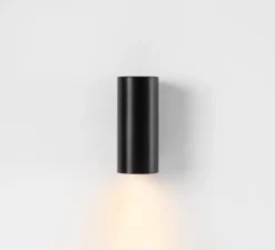 Applique murale, Nude 70 1x, noir, Ø7cm, H16cm - Modular