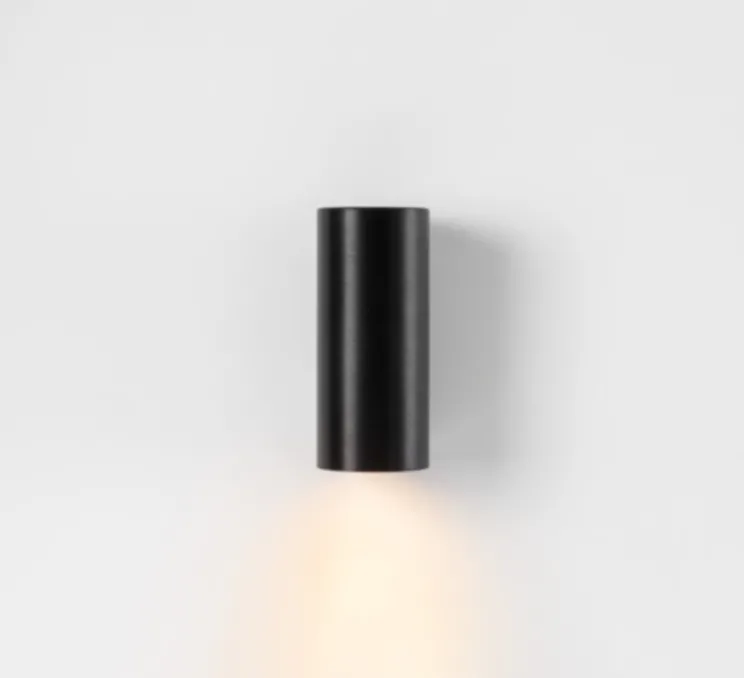 Applique murale, Nude 70 1x, noir, Ø7cm, H16cm - Modular