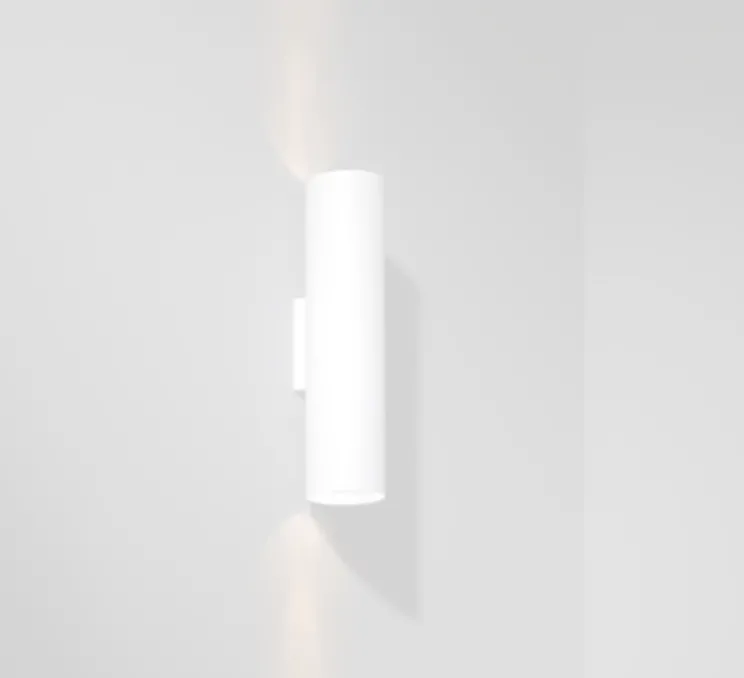 Applique murale, Nude Up/Down 70 2x, blanc, Ø7cm, H28,7cm - Modular