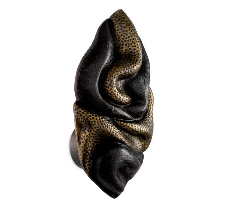 Applique murale, Nuno, laiton vintage, bronze, L17cm, H30cm - Eichholtz