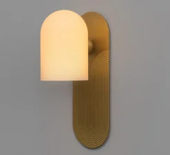 Applique murale, Odyssey Kyoto Medium, laiton, L10,5cm, H30,5cm - Schwung
