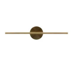 Applique murale, Omni Wall, laiton, LED, dim, 2700K, 1000 lm, L74cm, H16,6cm - Umage