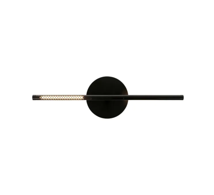 Applique murale, Omni Wall mini, noir, LED, dim, 2700K, 560 lm, L54cm, H16,6cm - Umage