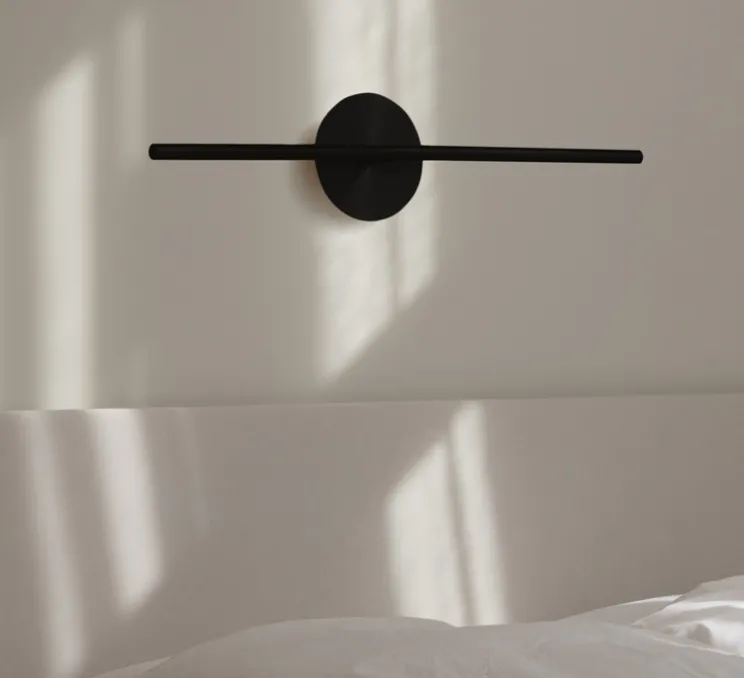 Applique murale, Omni Wall, noir, LED, dim, 2700K, 1000 lm, L74cm, H16,6cm - Umage