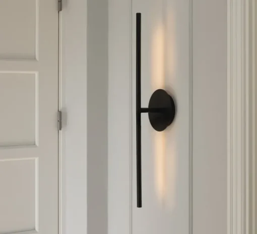 Applique murale, Omni Wall, noir, LED, dim, 2700K, 1000 lm, L74cm, H16,6cm - Umage