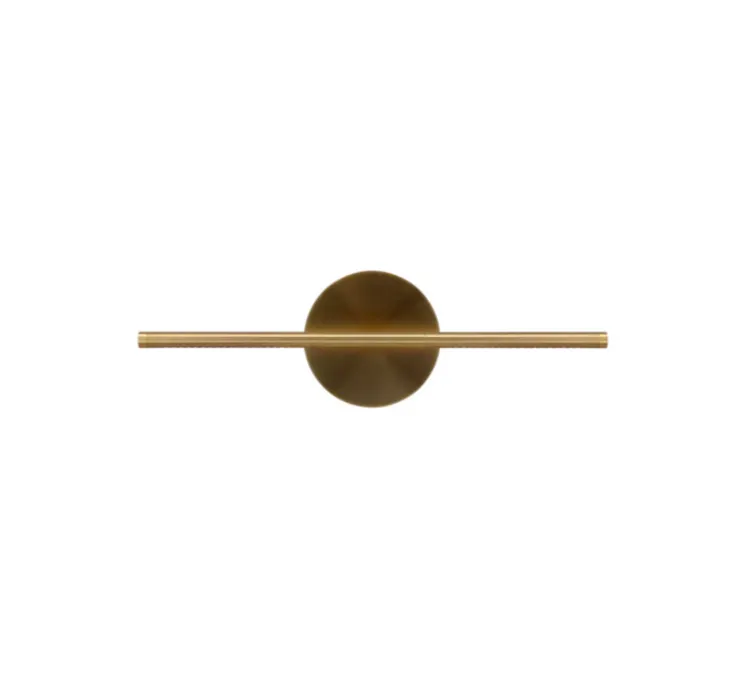Applique murale, Omni Wall mini, laiton, LED, dim, 2700K, 560 lm, L54cm, H16,6cm - Umage