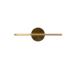 Applique murale, Omni Wall mini, laiton, LED, dim, 2700K, 560 lm, L54cm, H16,6cm - Umage
