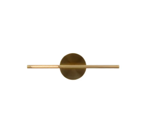 Applique murale, Omni Wall mini, laiton, LED, dim, 2700K, 560 lm, L54cm, H16,6cm - Umage