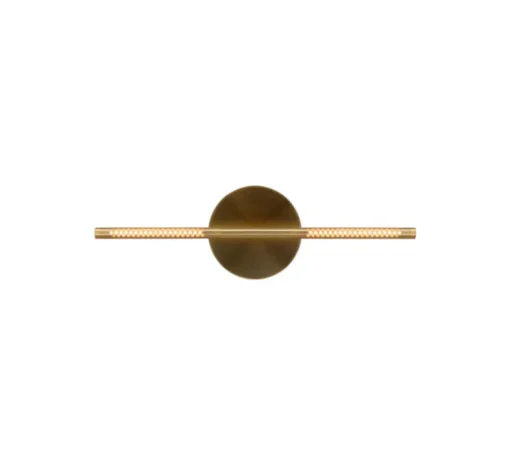 Applique murale, Omni Wall mini, laiton, LED, dim, 2700K, 560 lm, L54cm, H16,6cm - Umage