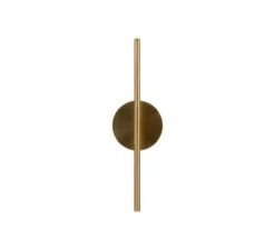 Applique murale, Omni Wall mini, laiton, LED, dim, 2700K, 560 lm, L54cm, H16,6cm - Umage