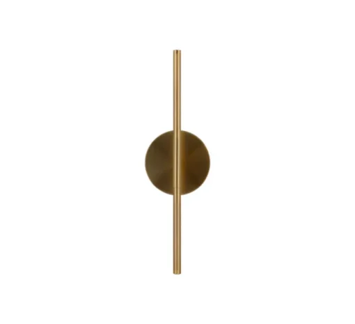 Applique murale, Omni Wall mini, laiton, LED, dim, 2700K, 560 lm, L54cm, H16,6cm - Umage