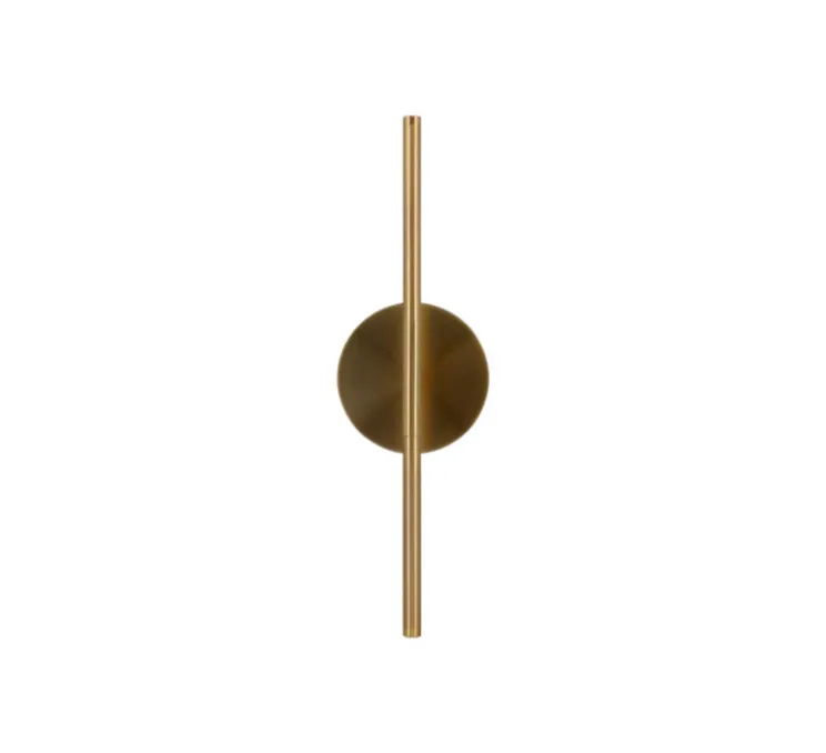 Applique murale, Omni Wall mini, laiton, LED, dim, 2700K, 560 lm, L54cm, H16,6cm - Umage