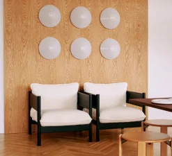 Applique murale, Ono Flush Mount 350, blanc, IP44, Ø35cm, P13.5cm - HAY