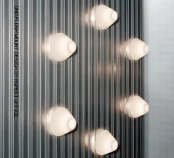 Applique murale, Ono Flush Mount 200, blanc, IP44, Ø20cm, P13.5cm - HAY