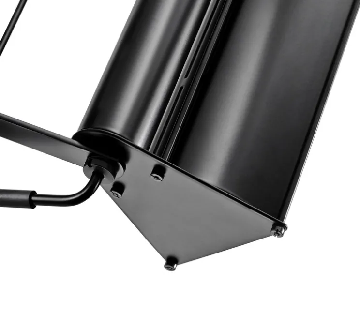 Applique murale, Opus, Black Soft Touch, L19cm, H17cm - Lumina