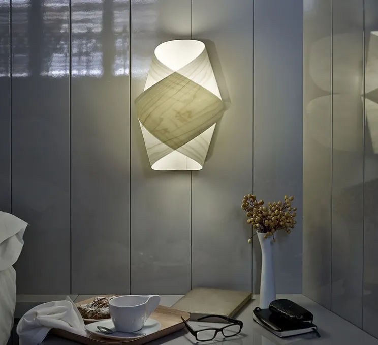 Applique murale, Orbit, blanc ivoire, H36cm - LZF