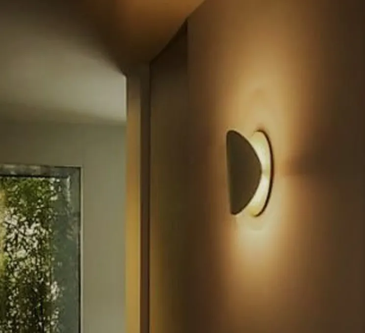 Applique murale, orientable, Ovo, or, doré, Ø24cm, P6,5cm - FARO