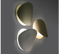 Applique murale, orientable, Ovo, or, doré, Ø24cm, P6,5cm - FARO