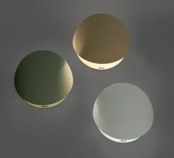 Applique murale, orientable, Ovo, blanc, Ø24cm - FARO