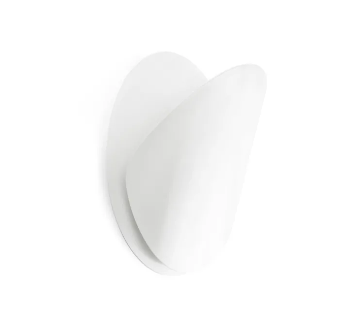 Applique murale, orientable, Ovo, blanc, Ø24cm - FARO