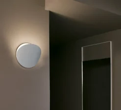 Applique murale, orientable, Ovo, blanc, Ø24cm - FARO