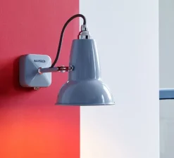 Applique murale, Original 1227 Mini Wall Light, gris, L28cm, H14cm - Anglepoise