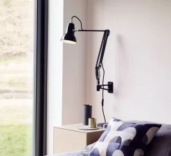 Applique murale, ORIGINAL 1227, noir, LED, Ø14,5cm, H60cm - ANGLEPOISE