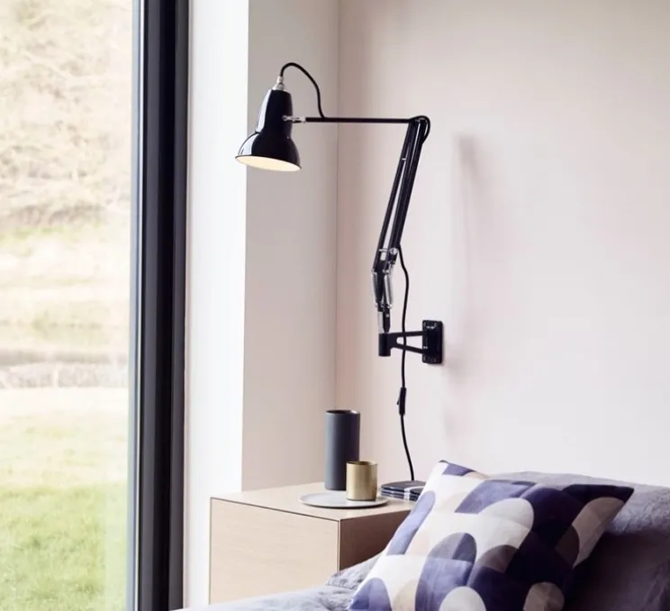 Applique murale, ORIGINAL 1227, noir, LED, Ø14,5cm, H60cm - ANGLEPOISE