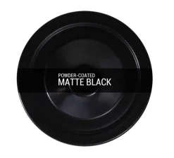 Applique murale, Osier, marbrée, noir mat, Ø12cm, H31cm - Mullan Lighting