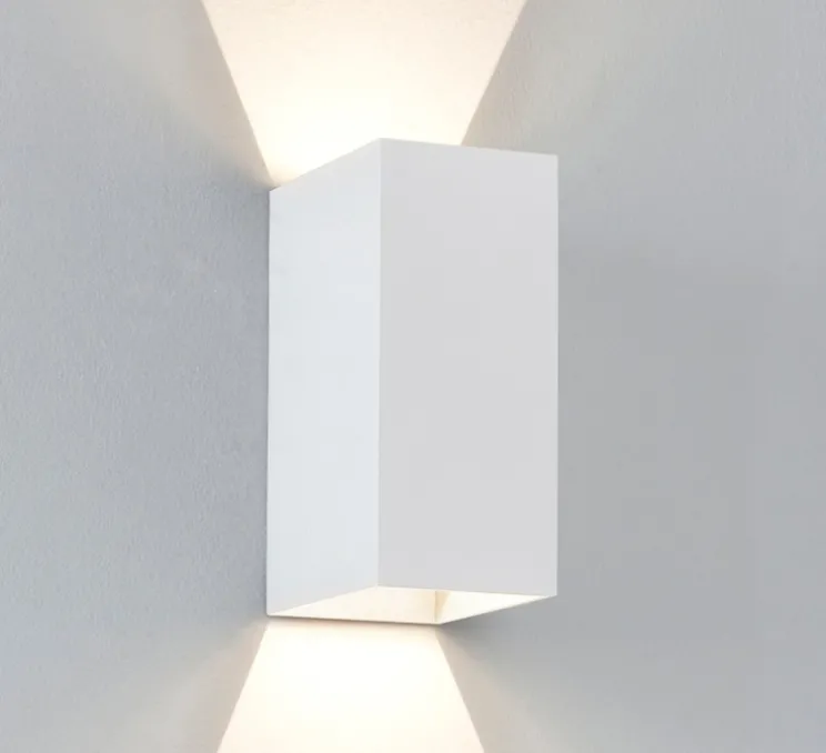 Applique murale, Oslo 160, blanc, IP65, LED, 3000K, 99lm, L7cm, H16cm - Astro