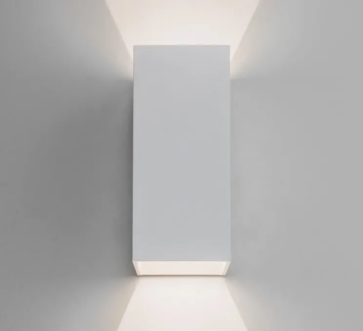 Applique murale, Oslo 160, blanc, IP65, LED, 3000K, 99lm, L7cm, H16cm - Astro