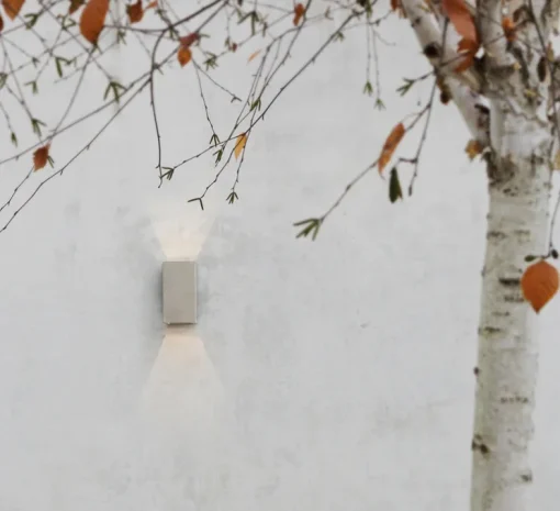 Applique murale, Oslo 160 LED, béton, IP65, LED, 3000K, 118lm, L8cm, H16cm - Astro Lighting