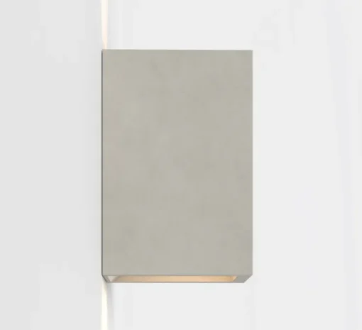 Applique murale, Oslo 160 LED, béton, IP65, LED, 3000K, 118lm, L8cm, H16cm - Astro Lighting