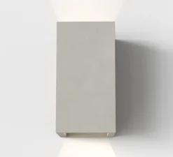 Applique murale, Oslo 160 LED, béton, IP65, LED, 3000K, 118lm, L8cm, H16cm - Astro Lighting