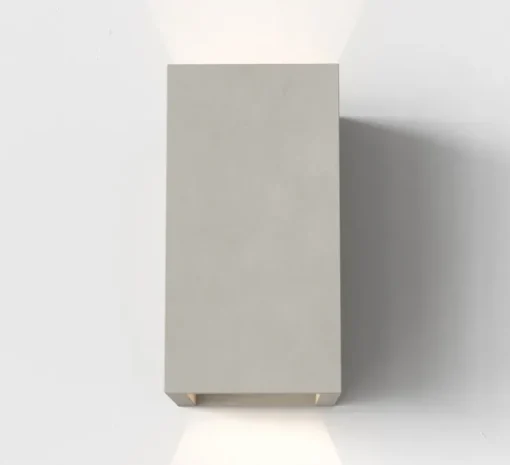 Applique murale, Oslo 160 LED, béton, IP65, LED, 3000K, 118lm, L8cm, H16cm - Astro Lighting