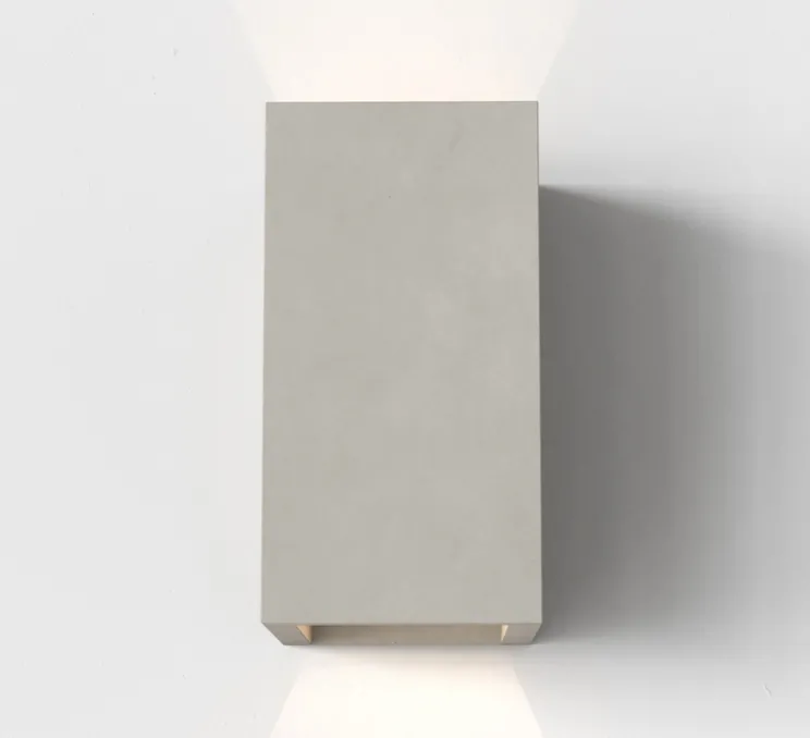 Applique murale, Oslo 160 LED, béton, IP65, LED, 3000K, 118lm, L8cm, H16cm - Astro Lighting