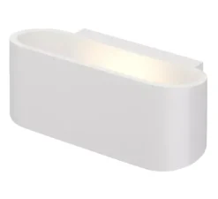 Applique murale, Ossa 180, blanc, Ø18cm, H7cm - SLV