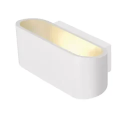 Applique murale, Ossa 180, blanc, Ø18cm, H7cm - SLV