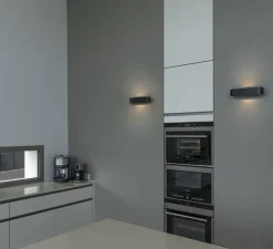 Applique murale, Ossa 300, noir, L30cm, H7cm - SLV