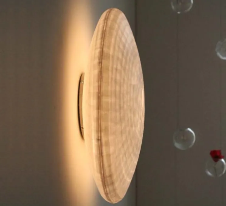 Applique murale ou plafonnier, ZEN PM, blanc, 2700K, 800lm, H12,5cm, Ø45cm - Celine-Wright