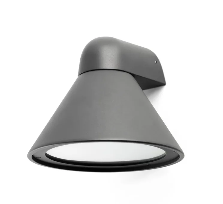 Applique murale, PALS , gris, IP65, L25cm, H26cm - Faro