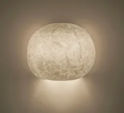 Applique murale, Pebble 13.5, blanc, L36cm, H22cm - Ay Illuminate