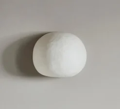 Applique murale, Pebble 17.5, blanc, L44cm, H29cm - Ay Illuminate