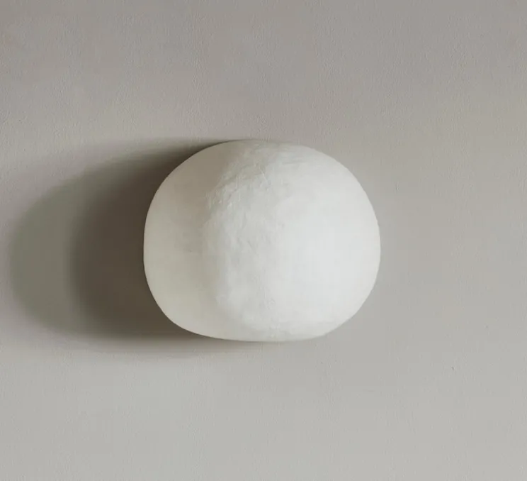 Applique murale, Pebble 17.5, blanc, L44cm, H29cm - Ay Illuminate